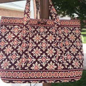 Vera Bradley Tortoise Toggle Tote - Medallion